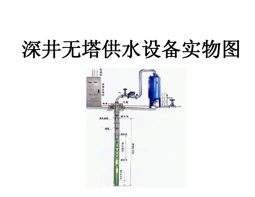 常德井泵无塔式供水设备